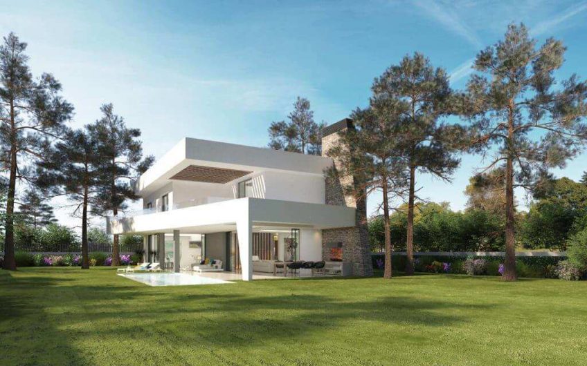 Hermoso proyecto de villa de estilo moderno – Golf-Playa-Campo